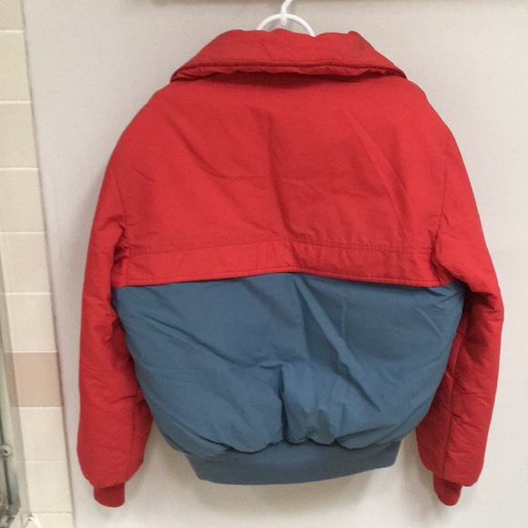 Vintage Goose Down Puffer Coat w/ Goose Feathers - Picture 3 of 8